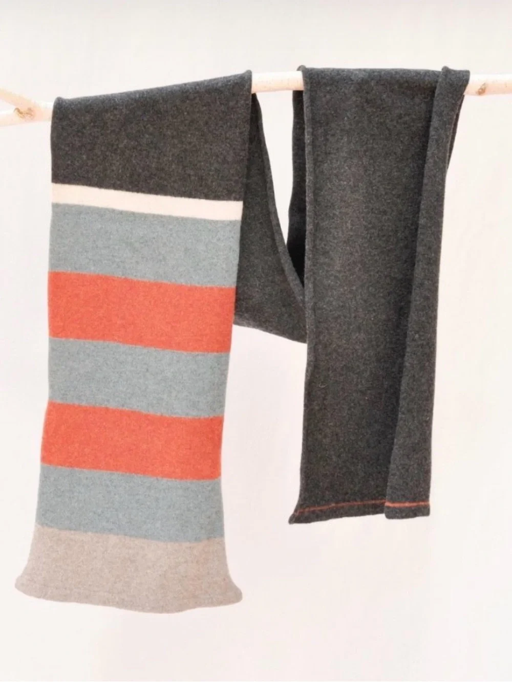 Julie Asquith unisex lambswool Chaffinch scarf